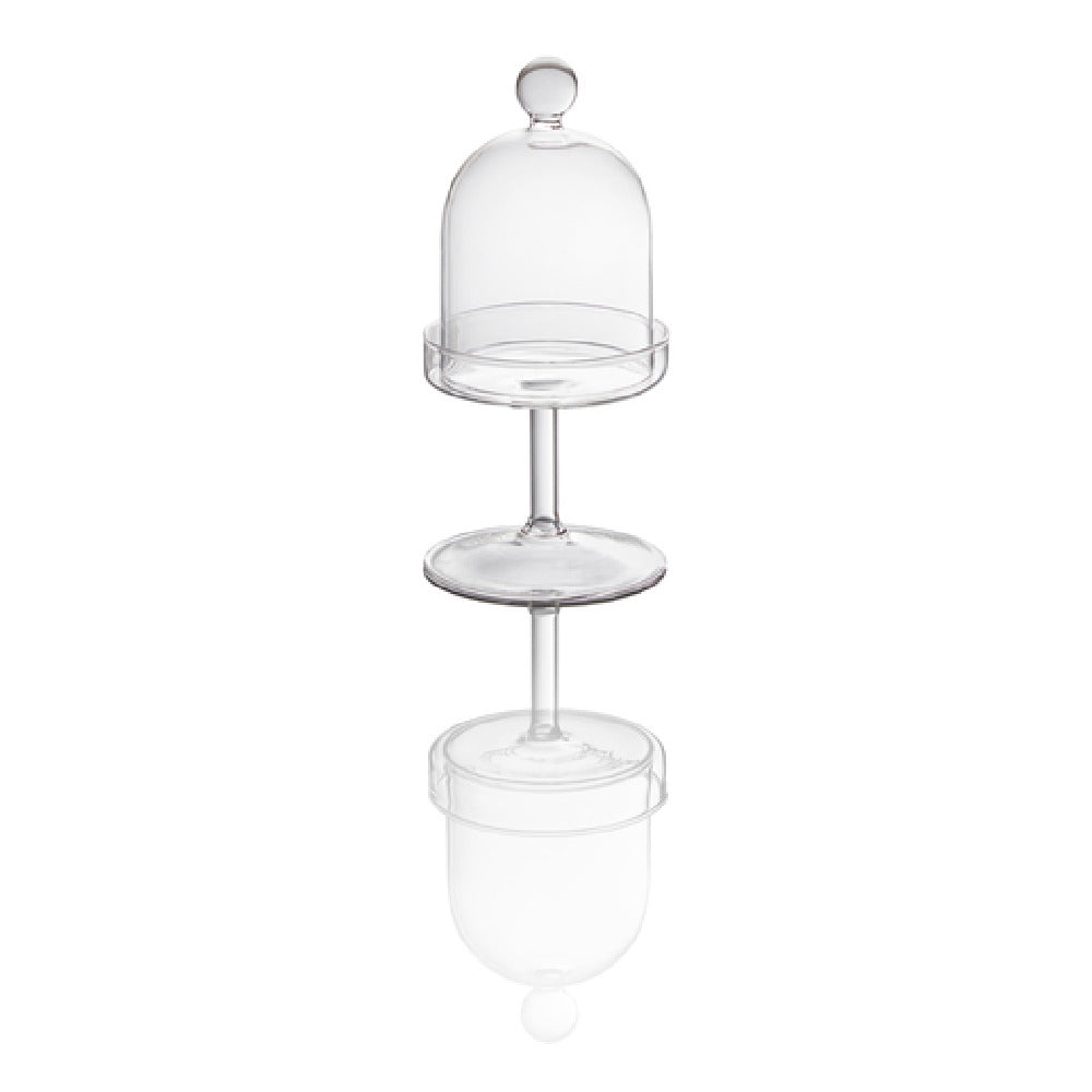 Bauscher Hepp 53.0055.0239 - Cloche On Stand, 3.1" Dia. X 6.7"H, Round