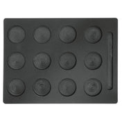 Hubert 95482 - Cupcake Display Tray, (12) 2-1/2" Dia. Holes, 15-3/4" X 11-3/4" X 3/8"H
