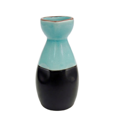 CAC China 666-WP-BLU Japanese Style Sake Pot 6 Oz. 1-3/4" Dia. X 5-1/4"H