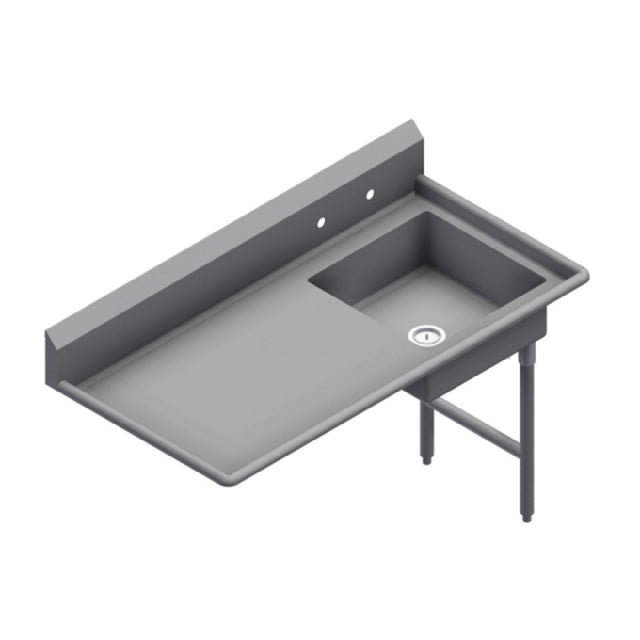 Winholt UDT-16-L-60R - Dish Table, Undercounter, Right-left Operation