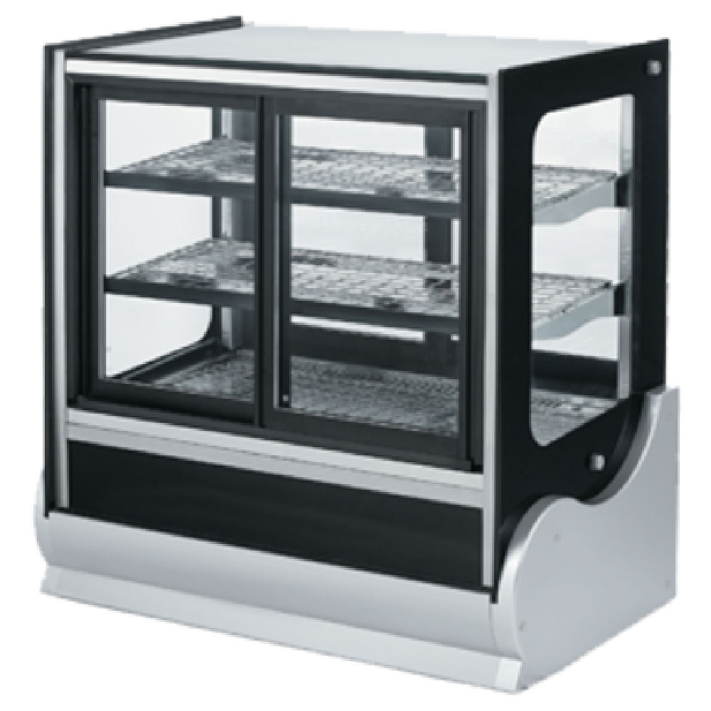 Vollrath 40886 Refrigerated Cubed Display Case Countertop Pass-thru