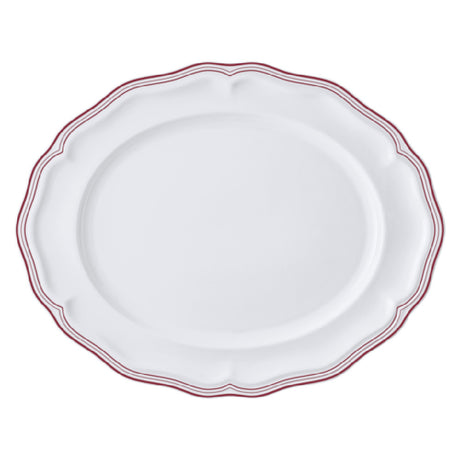 Steelite 62586FP817 Oval Platter 13.0" X 10.5" X 1.0" Adelina