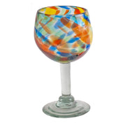 Orion Trading & Design G07-MM Confetti Wine Glass 16 Oz. 7-3/4"H
