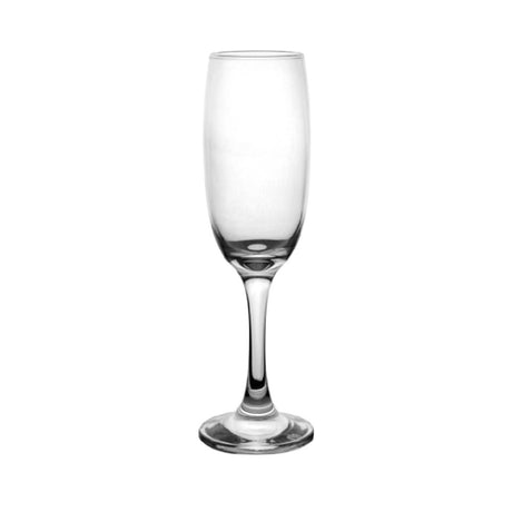 Steelite P44704 Flute 7.5 Oz. (H 8-1/4" M 2-1/2" T 2" B 2-1/2") Soda Lime