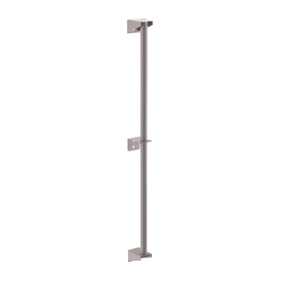 Metro 33PDFK4 Post & Mounting Brackets For Super Erecta® Wall Mount Consist Of (1) Double Footed Post (2) End Brackets (BESK4) & (1) Intermediate Bracket (BCSK4)