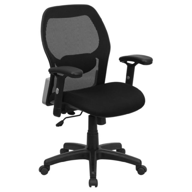 Flash Furniture LF-W42B-GG Executive Swivel Office Chair 38" To 41-9/10" Adjustable Height