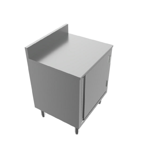 BK Resources UBC-21-W24H Well Series Underbar Cabinet Flat Top With Raised Edge