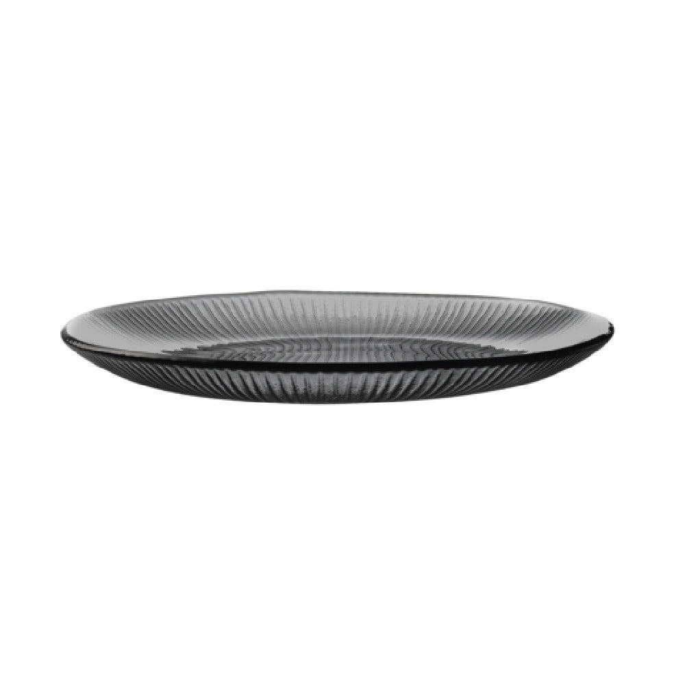 Churchill China GLDKOP291 - Bamboo Organic Glass Round Plate, 29.5 Cm, Bamboo Glass Tableware