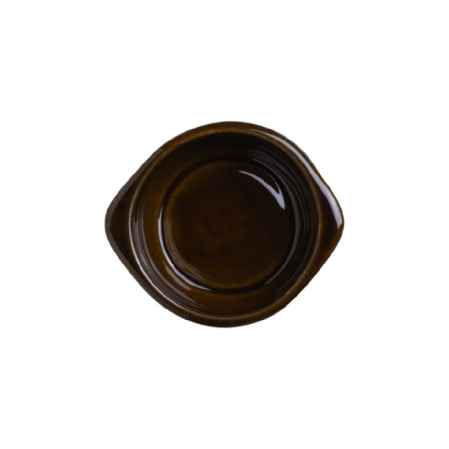Steelite DCI12BLB Onion Soup Crock 10 Oz. 4-1/4" Dia. (5" With Handle) X 2"H