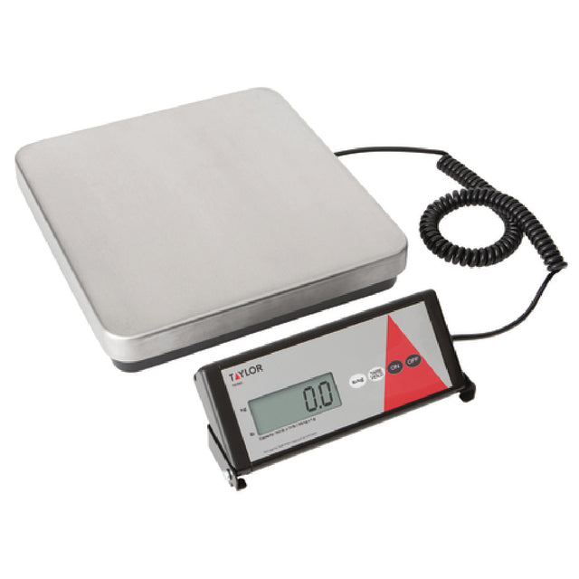 Taylor TE150 Receiving Scale Digital 150 Lb. X 1/4 Lb. / 68 Kg X 0.1 Kg Capacity