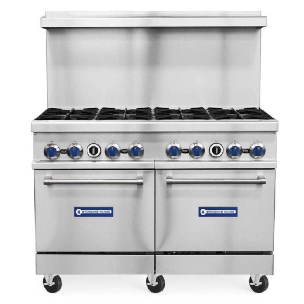 USR Brands SR-R48 Standard Range Restaurant Range Natural Gas 48"W