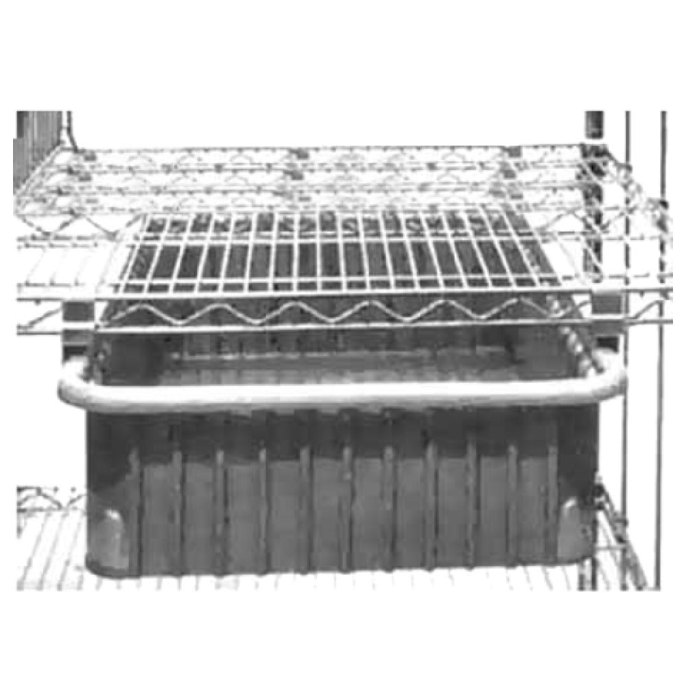 Metro US24NA Super Erecta® Adjustable Undershelf Slide For 24"W Wire Shelf To Fit Any Width Container Or Tote Box