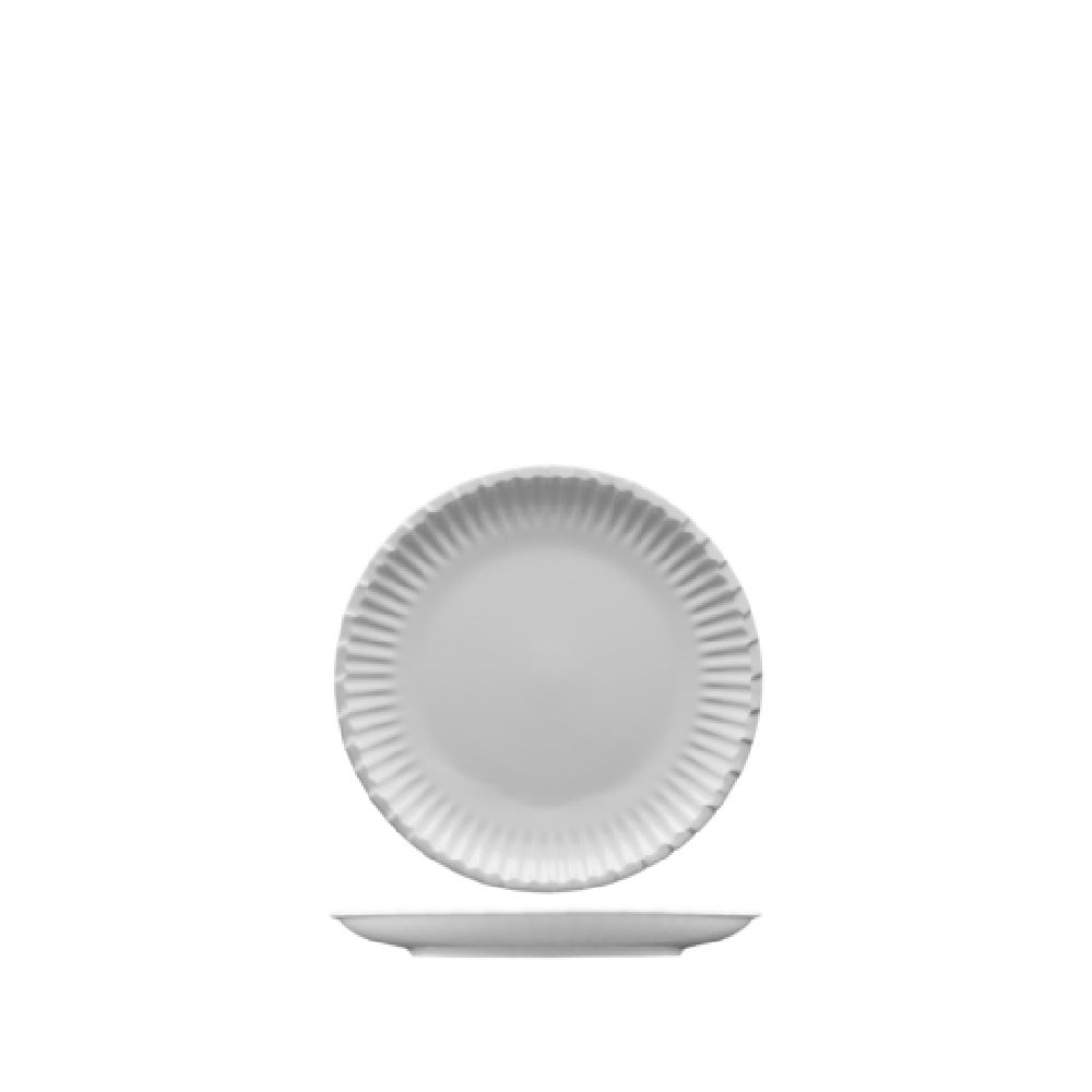 Zwiesel Fortessa 4600.F0000.01 - Food Truck Paper Plate, 6"dia X 0.75"H (15cm), Disposable (48 Each Per Case)