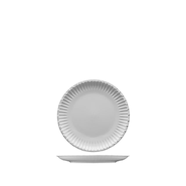 Zwiesel Fortessa 4600.F0000.01 - Food Truck Paper Plate, 6"dia X 0.75"H (15cm), Disposable (48 Each Per Case)