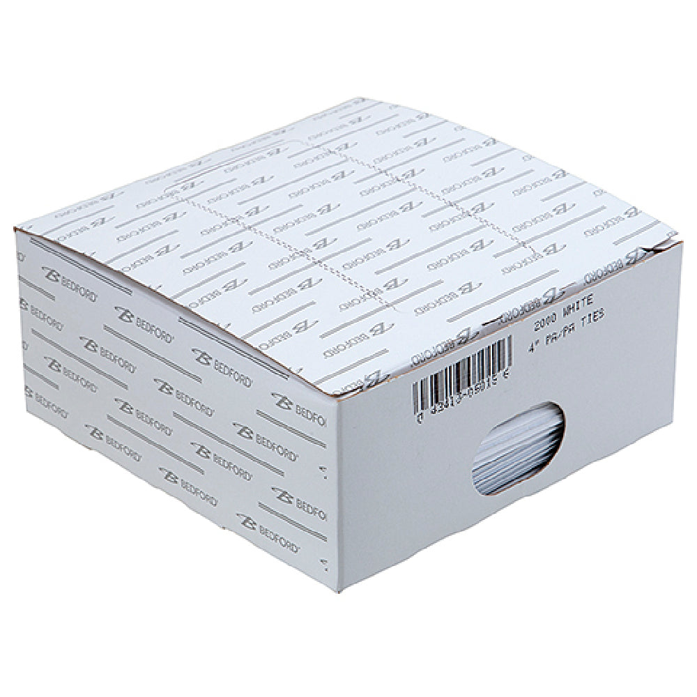 Franklin Machine Products 280-2368 Twist Ties 4"L Paper Laminated