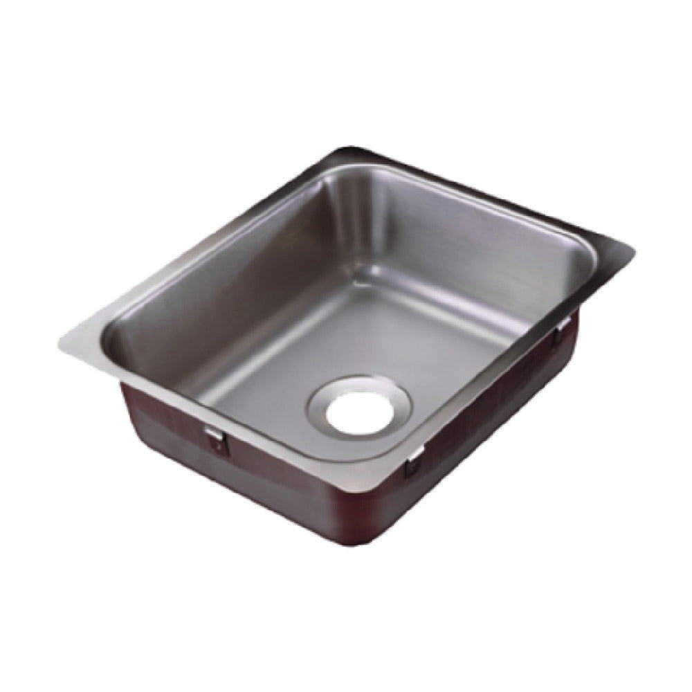 Vollrath 131-9 Drop-In Sink One Compartment 9-3/8"W X 11-3/4" Front-to-back X 6-1/2" Deep Bowl