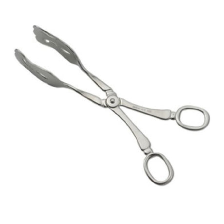 1880 Hospitality T012MTCF Oneida® Pastry Tongs 8-1/8" Curved Border Along Handle