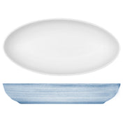 Bauscher Hepp 306223-820302 - Relish Dish, 9-1/5" X 4-2/5" Dia., Oval