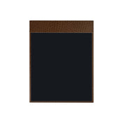 Risch MMB-CH 8.5X11 Chesterfield Hardback Ostrich Texture Faux-leather Magnetic Menu Board (specify Color)