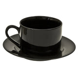 10 Strawberry St BRB0009 - Can Cup & Saucer Set, Includes: (1) 6 Oz. Cup, With Handle