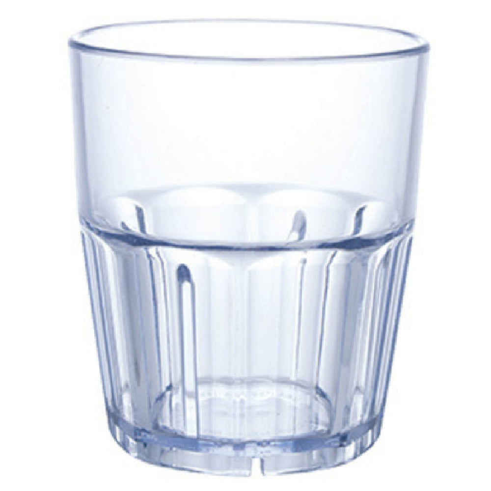 Winco PTSN-9 Havana Tumbler 9 Oz. Ribbed