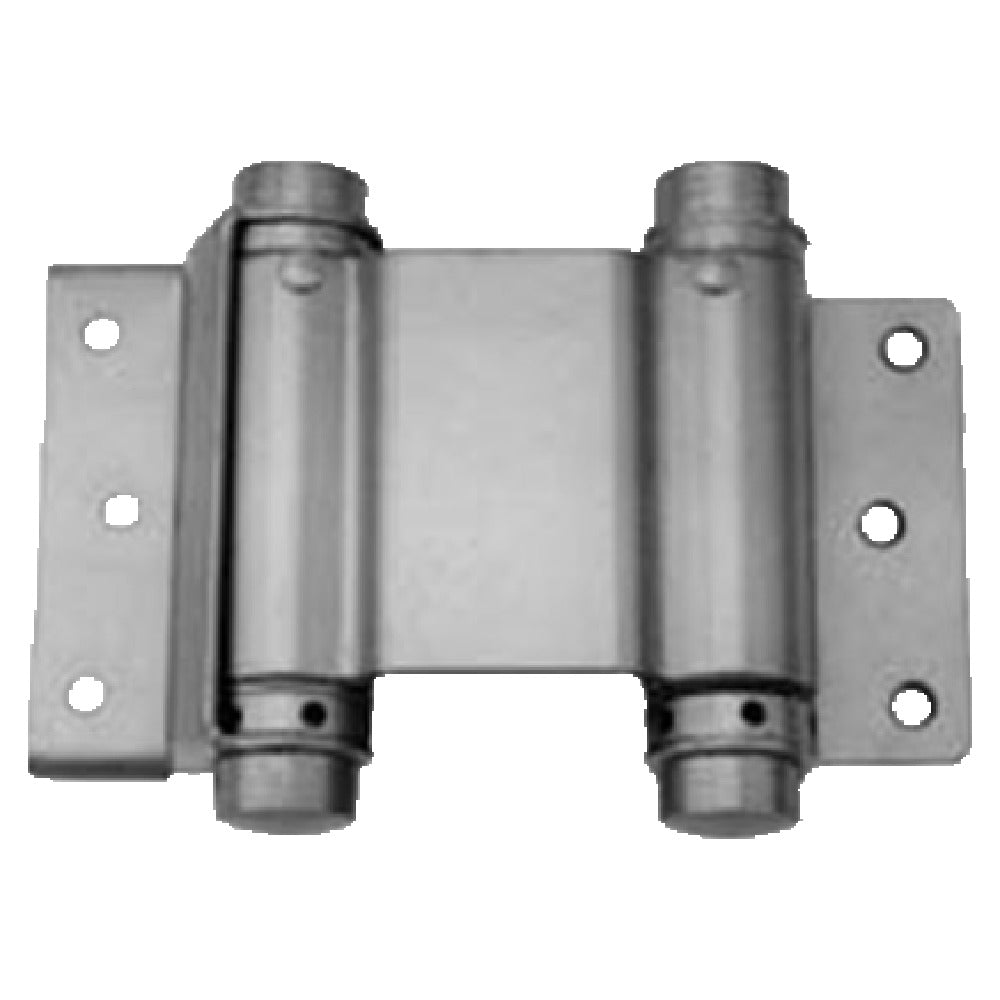 Franklin Machine Products 134-1080 Double Action Spring Hinge 3" Plate Height For Doors 3/4" To 1-1/8" Thick