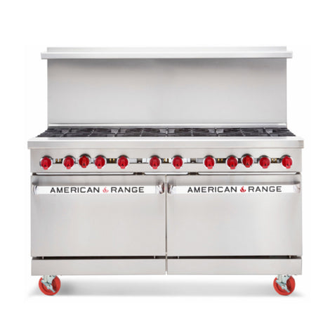 American Range AR-12G-8B-CL-126R_NAT - Restaurant Range, Gas, 60"