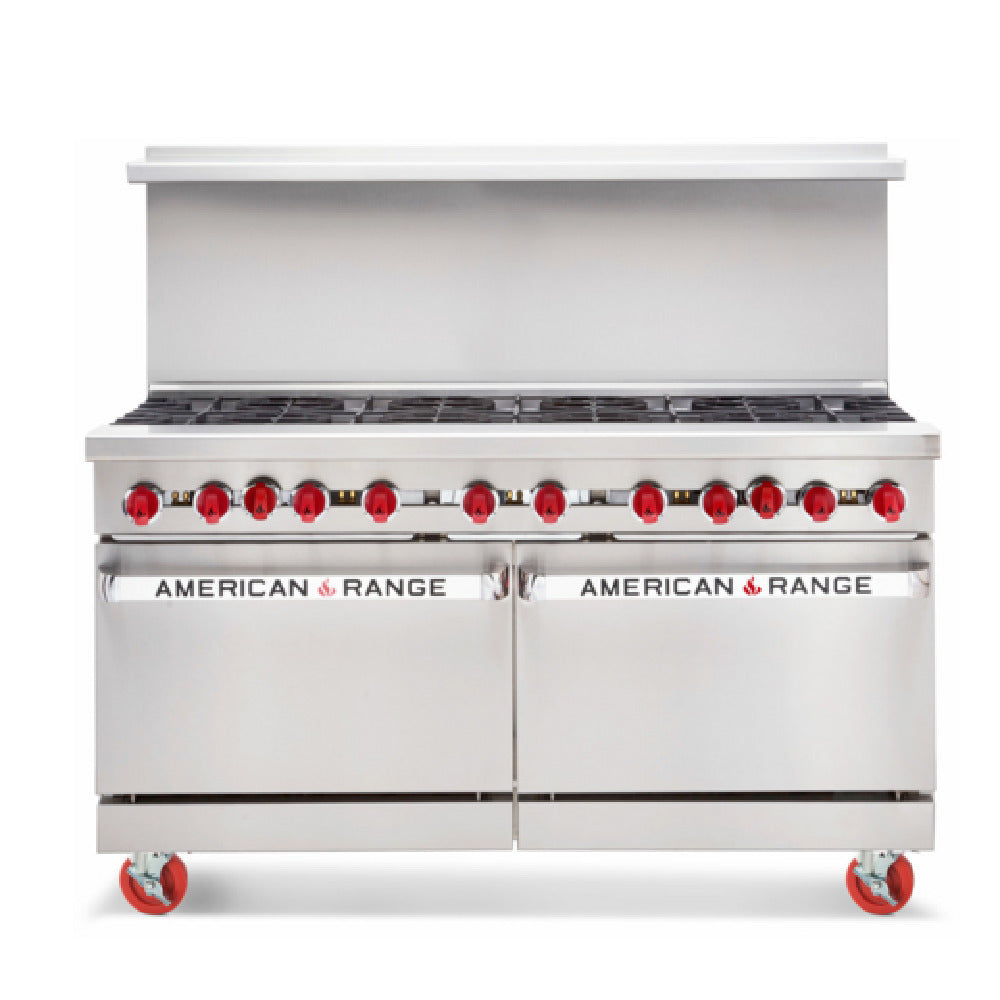 American Range AR-48G-2B-NVL-SBR_LP - Restaurant Range, Gas, 60"