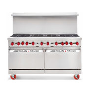 American Range AR-48G-2B-NVL-SBR_LP - Restaurant Range, Gas, 60"
