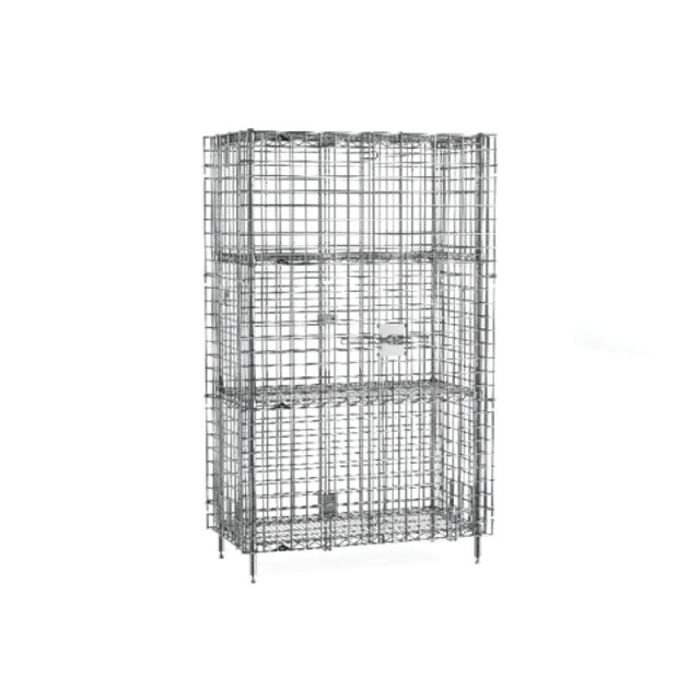 Metro SEC33C-2SE - Super Erecta® Security Unit, Stationary, Chrome Plated Finish
