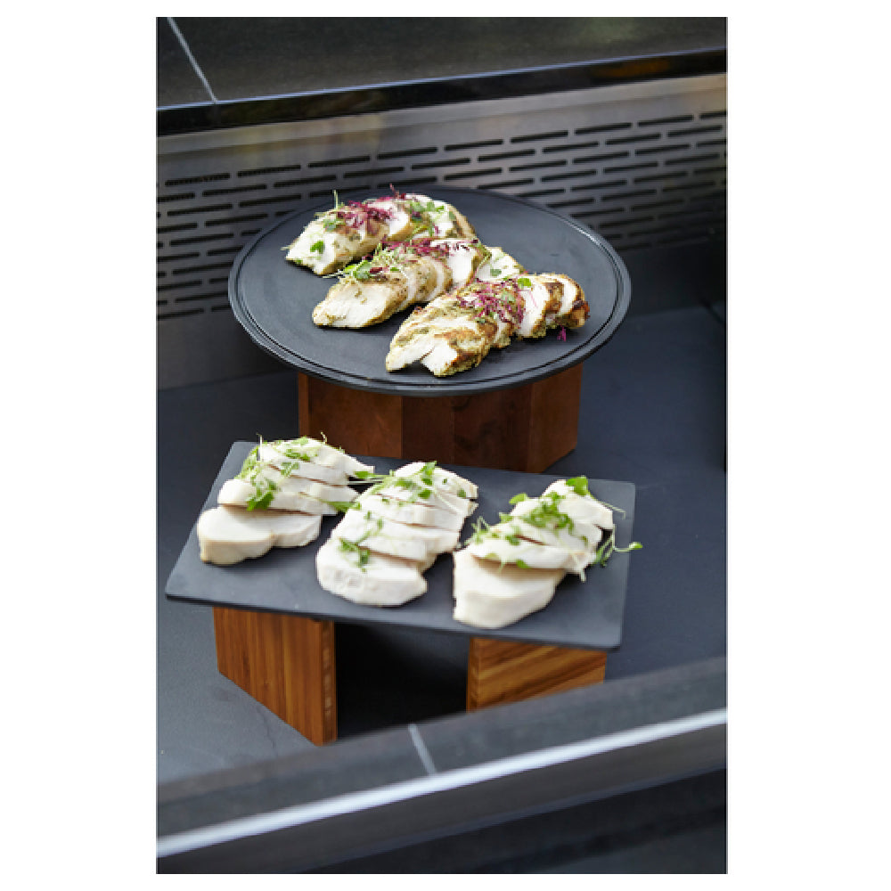 Bauscher Hepp TBS3217 - Slate Effect Collection Platter, 8-1/2" Dia. X 1/4"H, Round