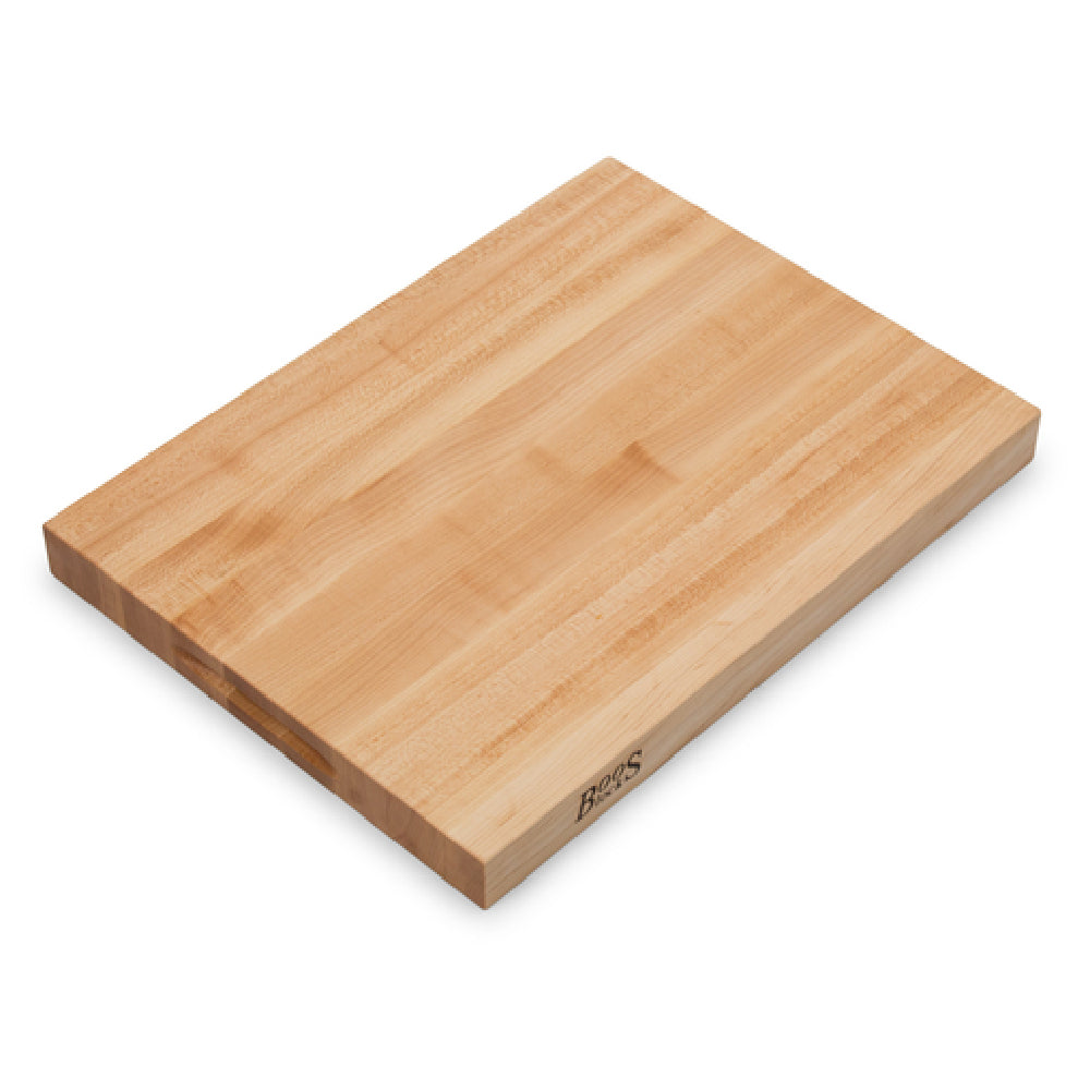 John Boos R2015 Platinum Series Cutting Board 20"W X 15"D X 1-3/4" Thick Edge Grain Construction