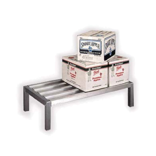 New Age Industrial 4004 Lifetime Series Dunnage Rack 36"W X 20"D X 12"H All Welded Aluminum Construction