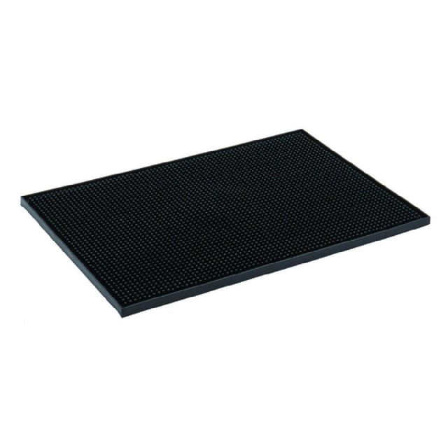 Hubert 52571 - Hubert® Bar Mat, 18"L X 12"W X 39/100"H, Rubber