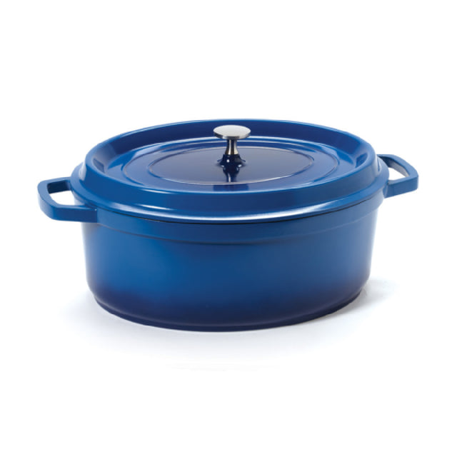 GET Enterprises CA-007-CB/BK/CC Heiss™ Induction Dutch Oven 6-1/2 Qt. (7 Qt. Rim Full) 11" Dia. X 4-1/2"H