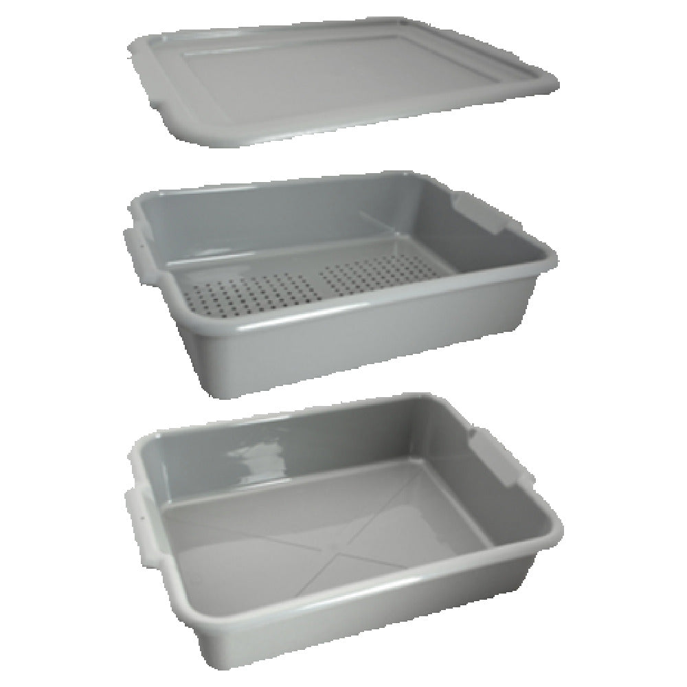 Franklin Machine Products 133-1831 Flatware Pre-Soak Pan 30° 180°F Temperature Range Includes 17-1/2" X 13" Outer Bus Box