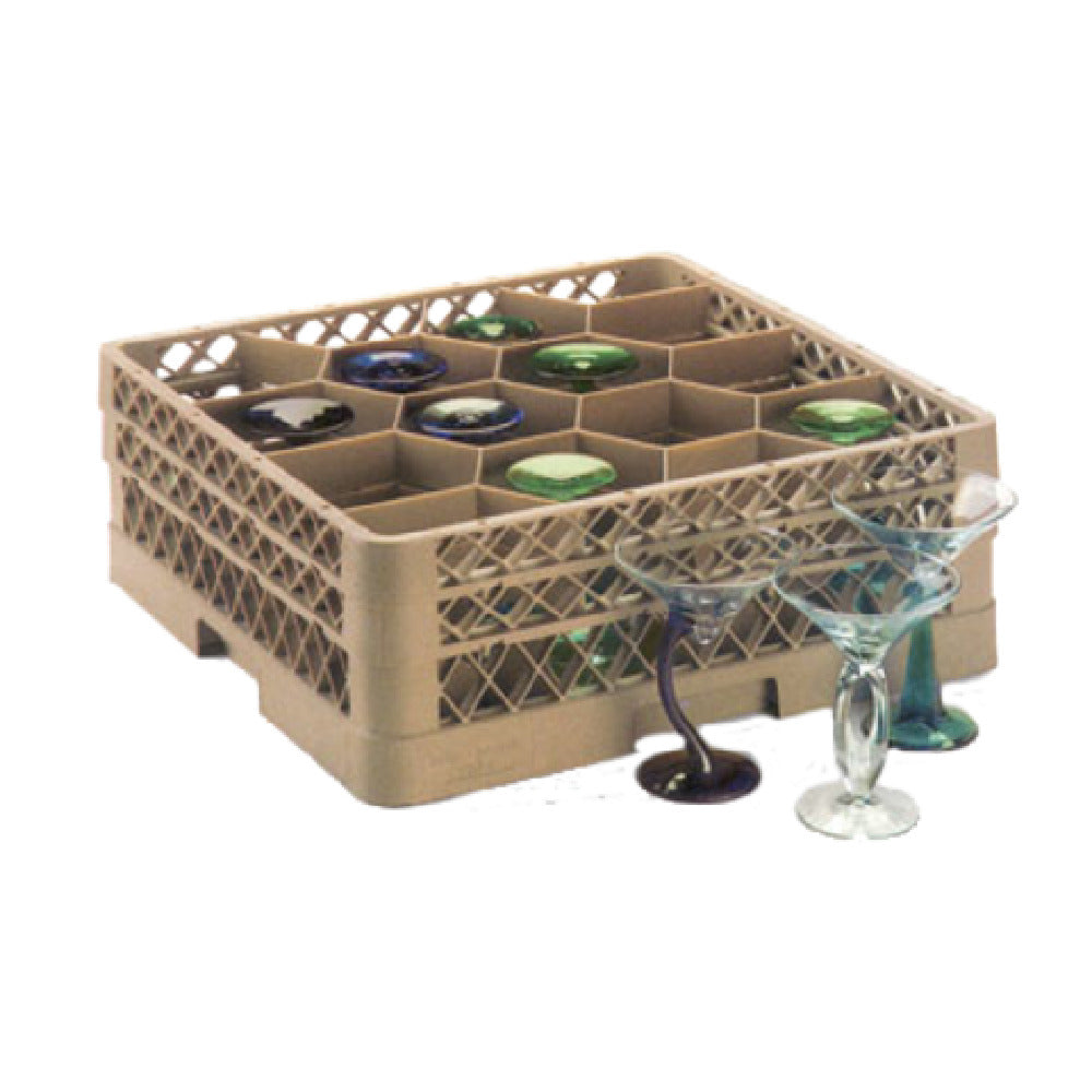 Vollrath TR18J-32 Traex® Full Size Rack Max® Glass/Stemware Rack (12) Compartment