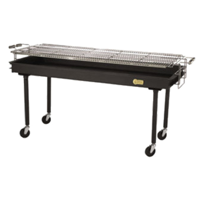 Crown Verity CV-BM-60 Outdoor Charbroiler Charcoal 72"L X 24"D