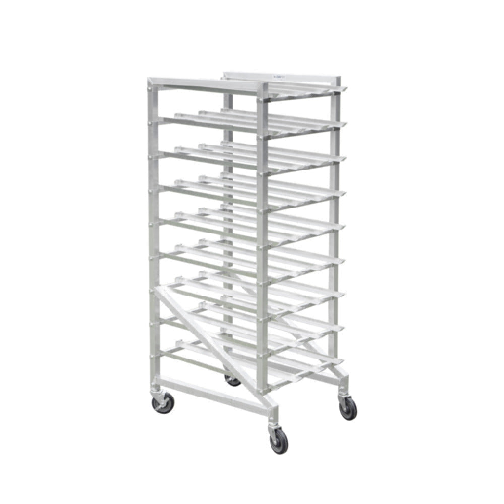 Hubert 42802 - Mobile Can Rack, Full Size Ships Kd, Fits #5/10 Cans