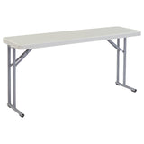 National Public Seating BT1860 NPS® Heavy Duty Seminar Folding Table 18" X 60"