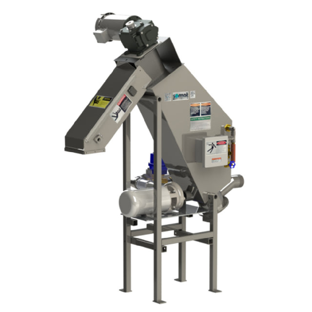 Somat HE6 - Somat Extractor 6”, Remote Pulper, Processes Up To 1600 Lbs Waste Per Hour