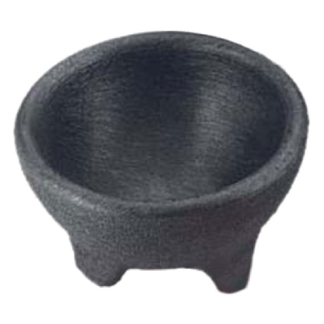 HS Inc NHS1006D-CH Molcajete Mediano Doble 10 Oz. 4" Dia. X 2-1/2" Deep