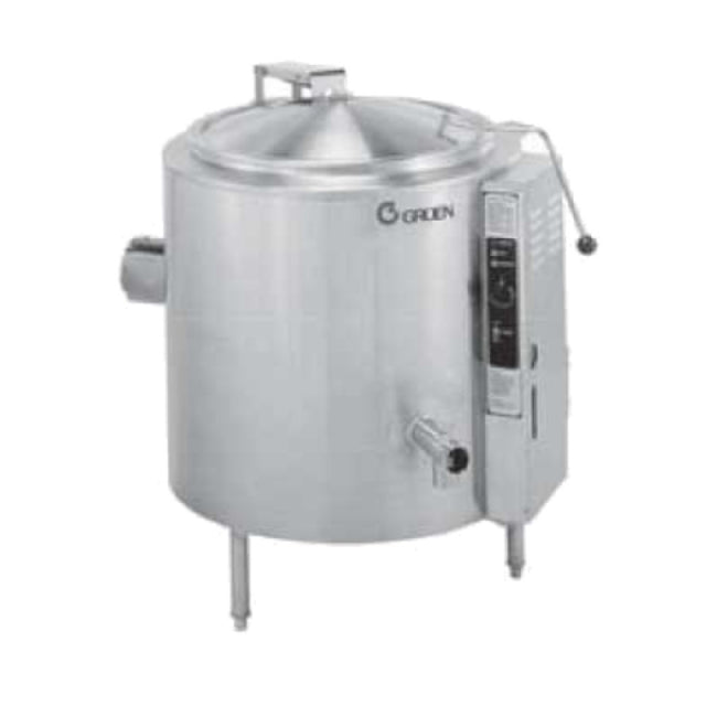 Groen AHS-40 Low Height Kettle Gas 40-gallon Capacity