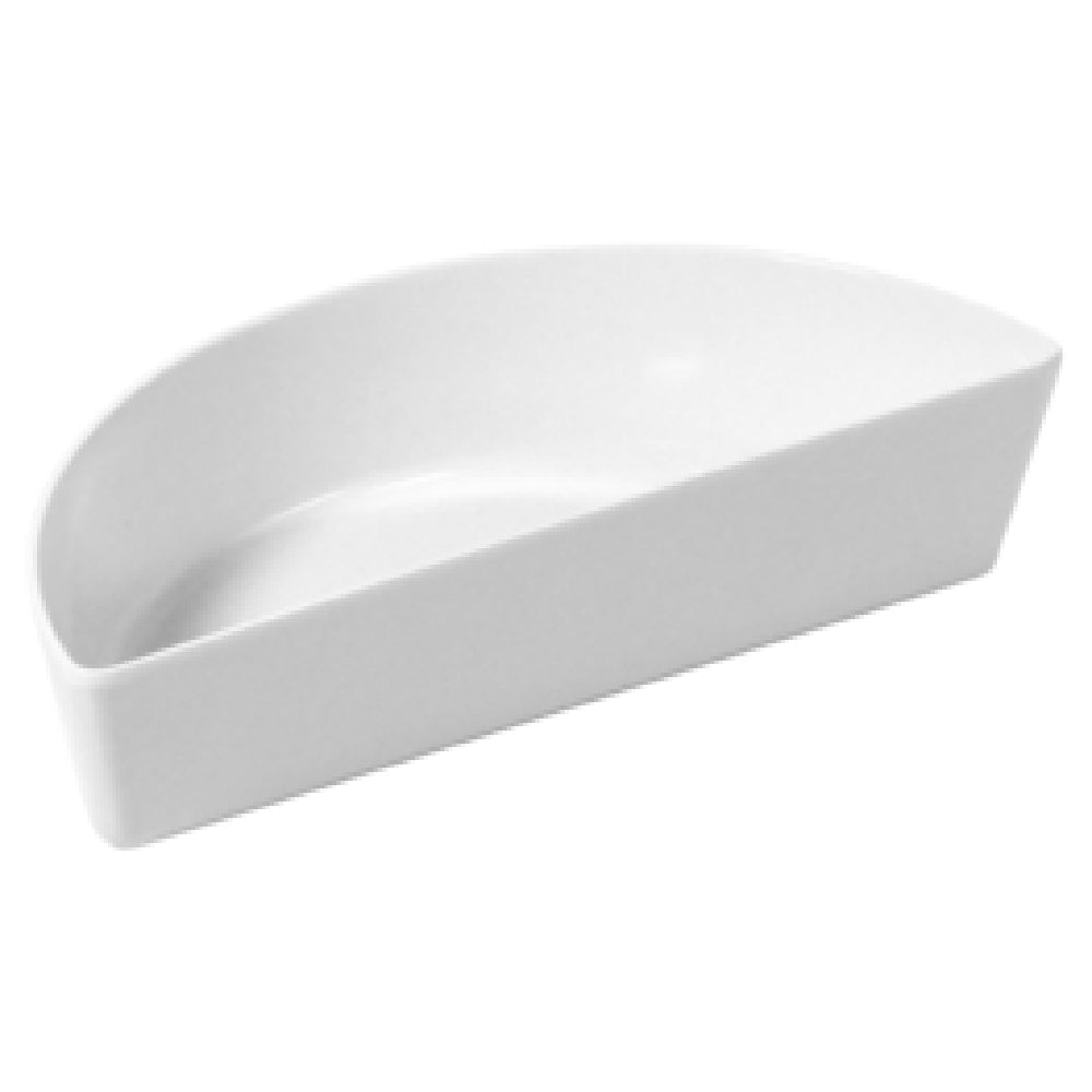 Bauscher Hepp T41242 - Tray Insert, 8-1/10"W X 4"D X 2"H, Half Circle