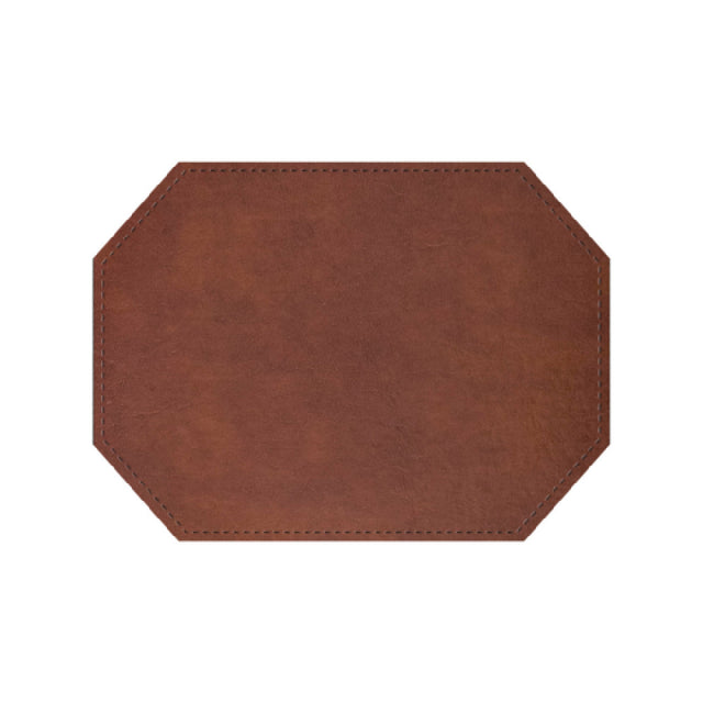 Risch TABLEMATOCT-LTH 15X11 Tuxedo Leather Bonded Leather Table Mat (specify Color)