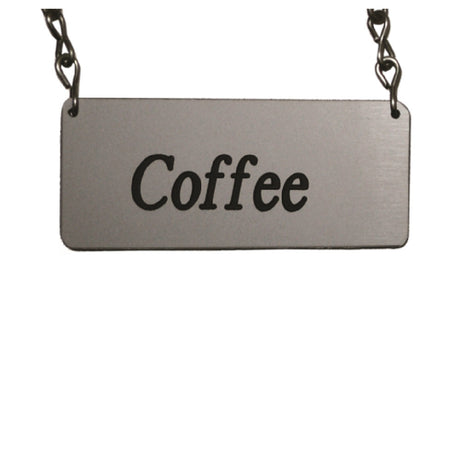 Service Ideas IDCHCF Service Ideas ID Chain Coffee ID Chain Brushed Stainless