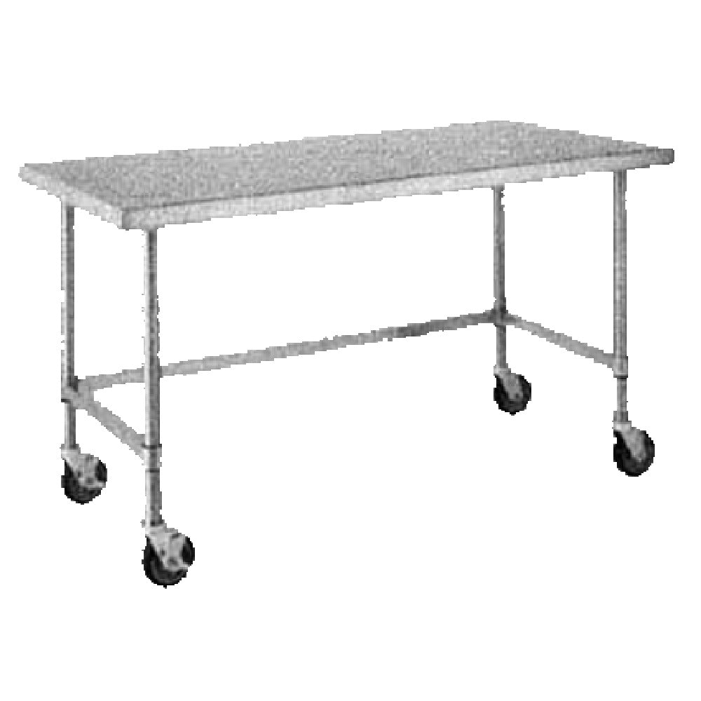 Metro MWT309HS HD Super™ Mobile Work Table 96"W X 30"D 14/304 Stainless Steel Top