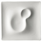 Steelite 6315P1202 Plate Dune 10-1/2" X 10-1/2" (706) Porcelain Folio By Patra