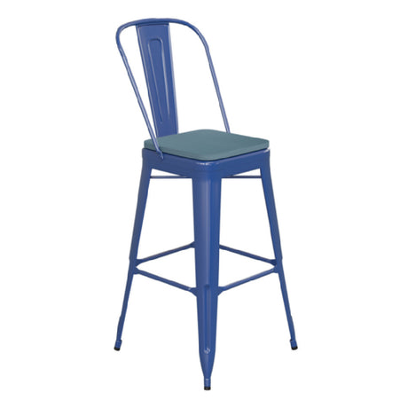 Flash Furniture CH-31320-30GB-BL-PL2C-GG Kai Bar Stool 500 Lb. Weight Capacity