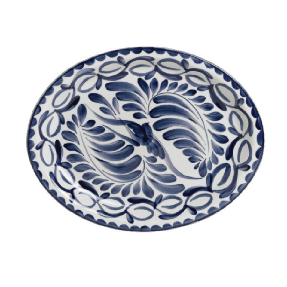 Steelite A130P245 Platter Oval Narrow Rim 13.5" Puebla